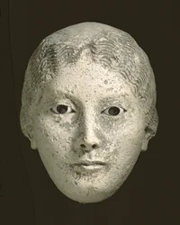 Modello della testa di una donna, II o III secolo d.C. (gesso)